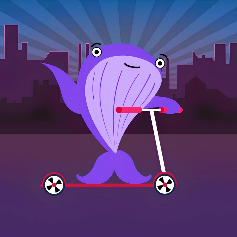 Игра «Кит на самокате»